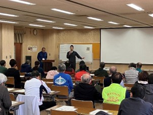 画像1:東郷町長の挨拶