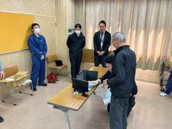 画像5:マイナンバーカード受付の様子